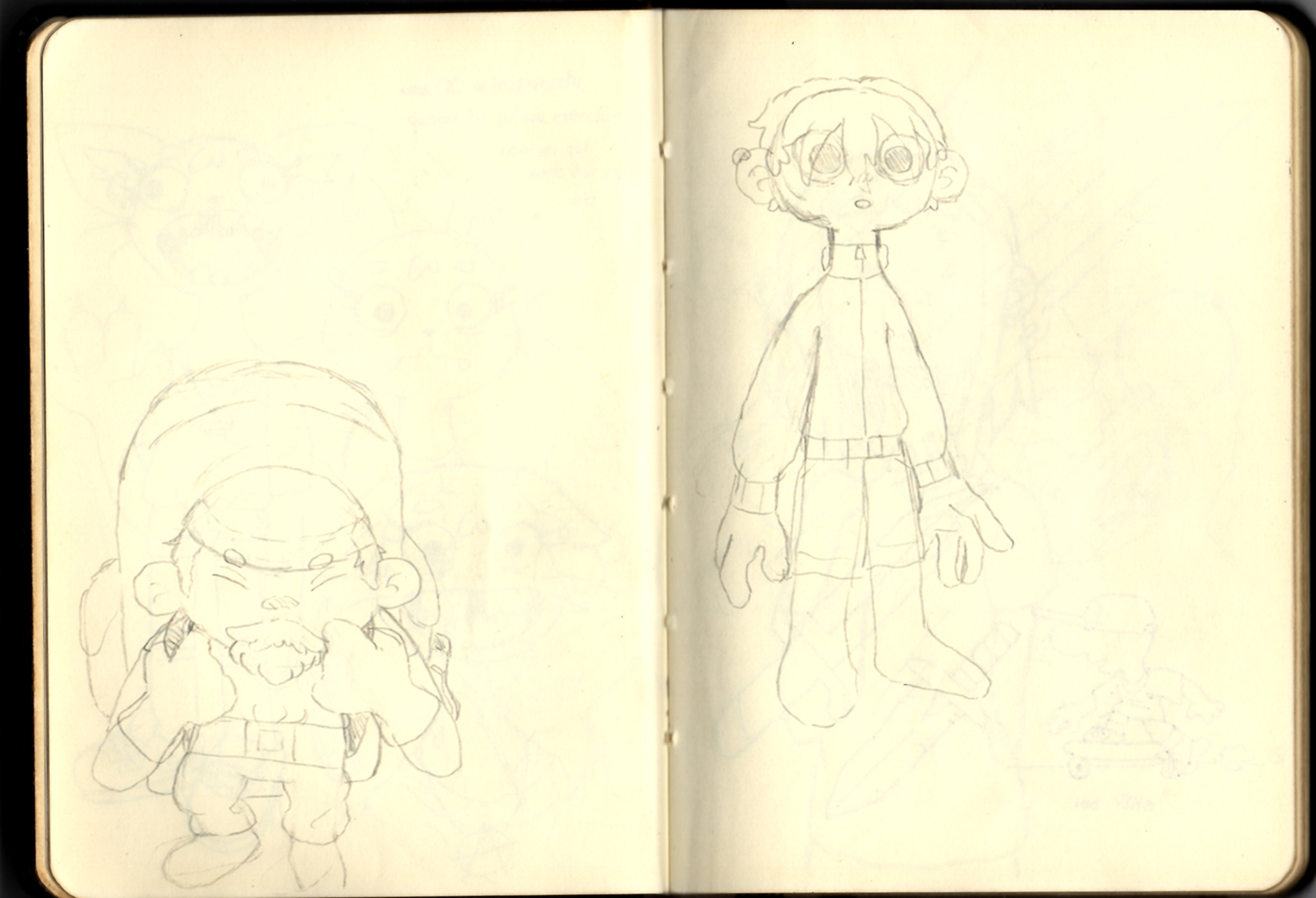 Página 15 e 16 do Sketchbook 2019