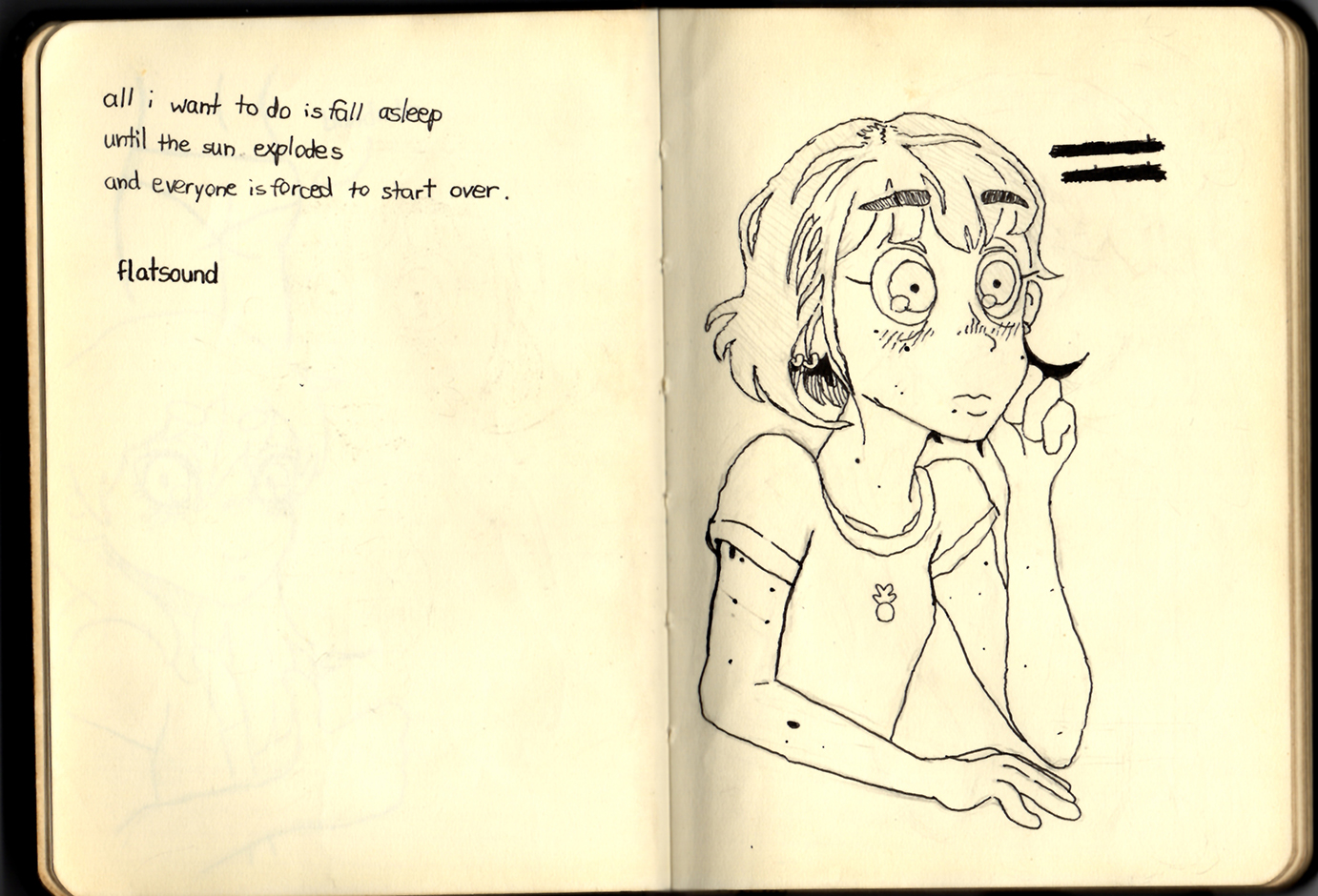Página 21 e 22 do Sketchbook 2019
