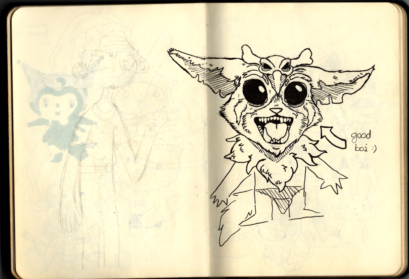 Página 27 e 28 do Sketchbook 2019