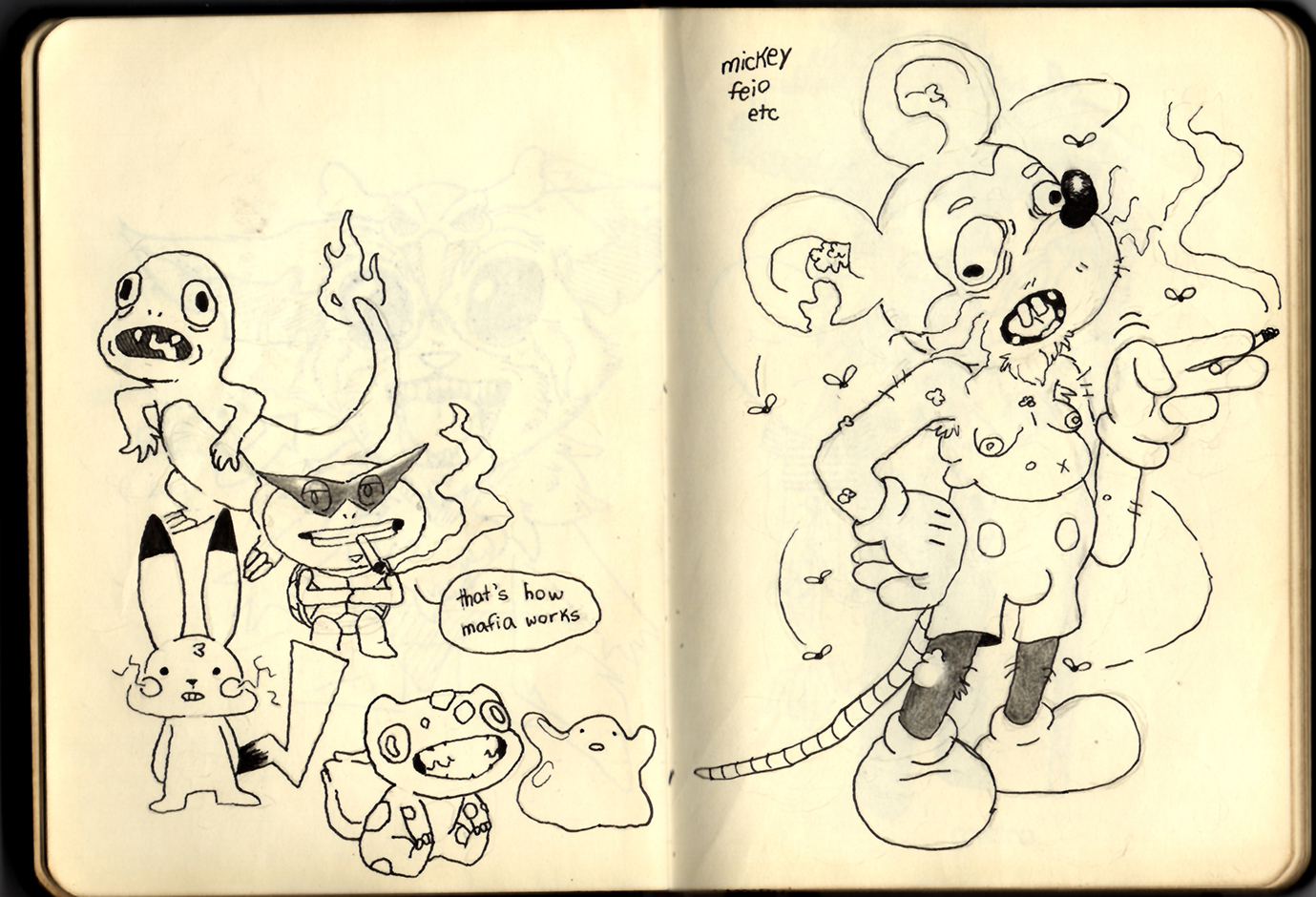 Página 29 e 30 do Sketchbook 2019