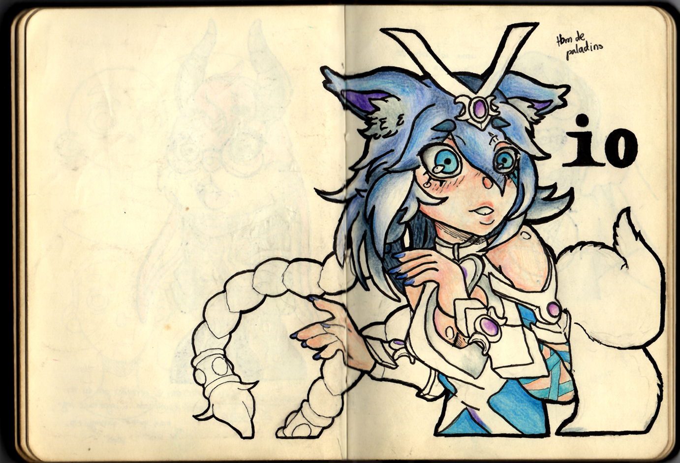 Página 47 e 48 do Sketchbook 2019