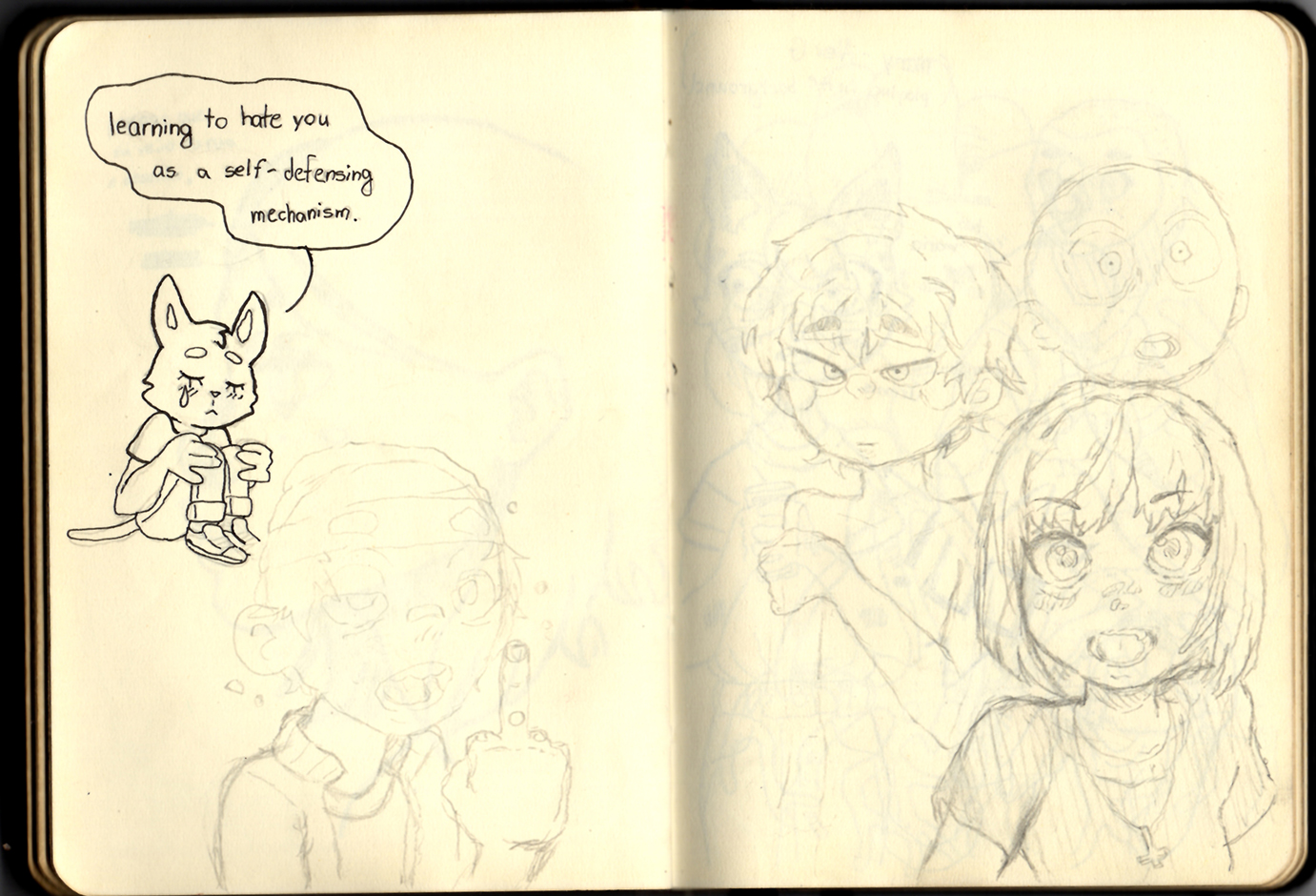 Página 61 e 62 do Sketchbook 2019