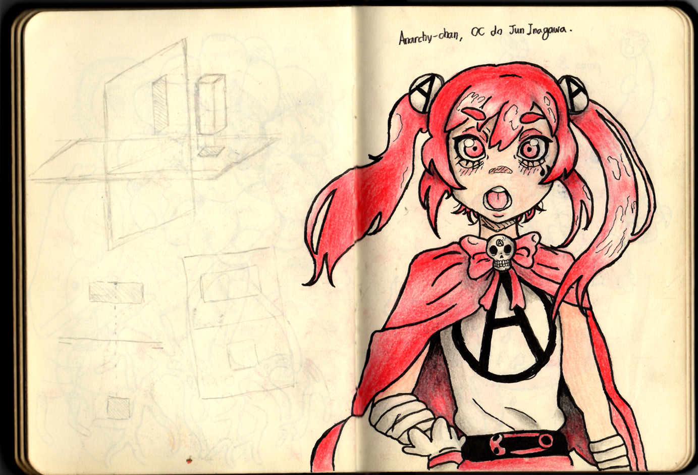 Página 65 e 66 do Sketchbook 2019
