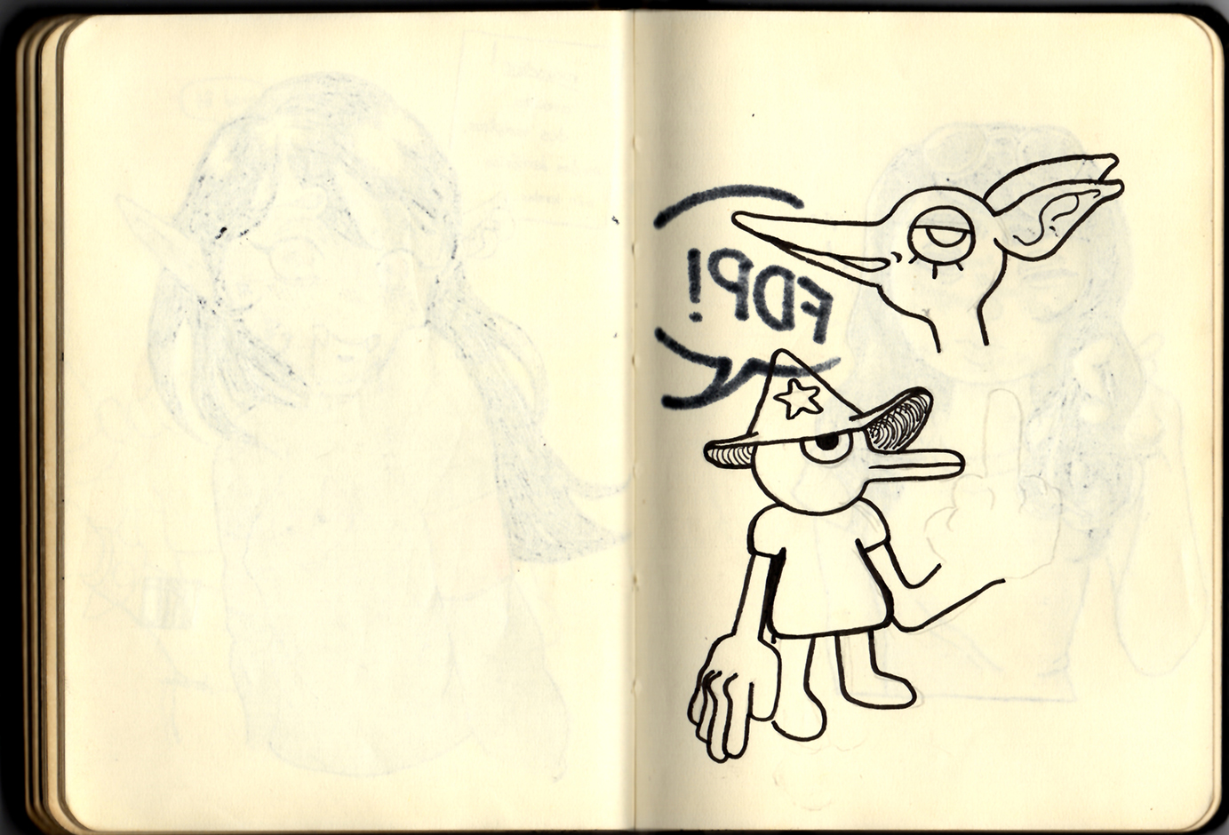 Página 79 e 80 do Sketchbook 2019