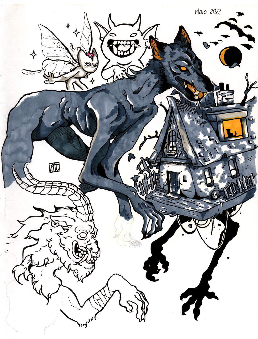 Página 3 do Sketchbook 2019