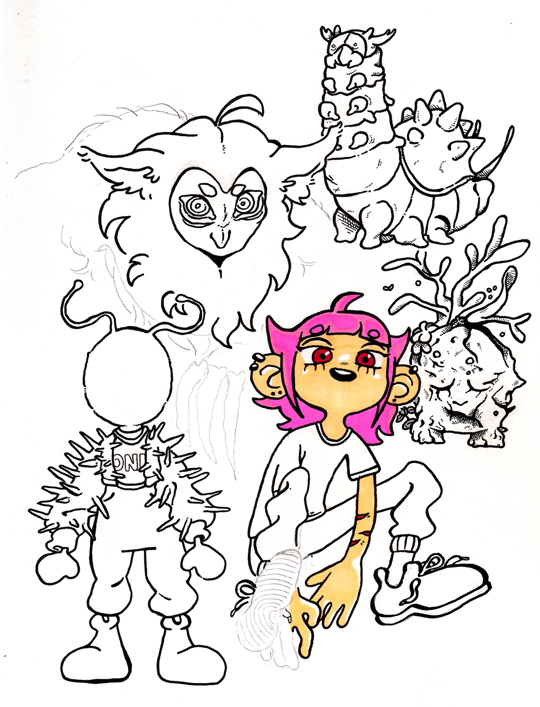 Página 20 do Sketchbook 2019